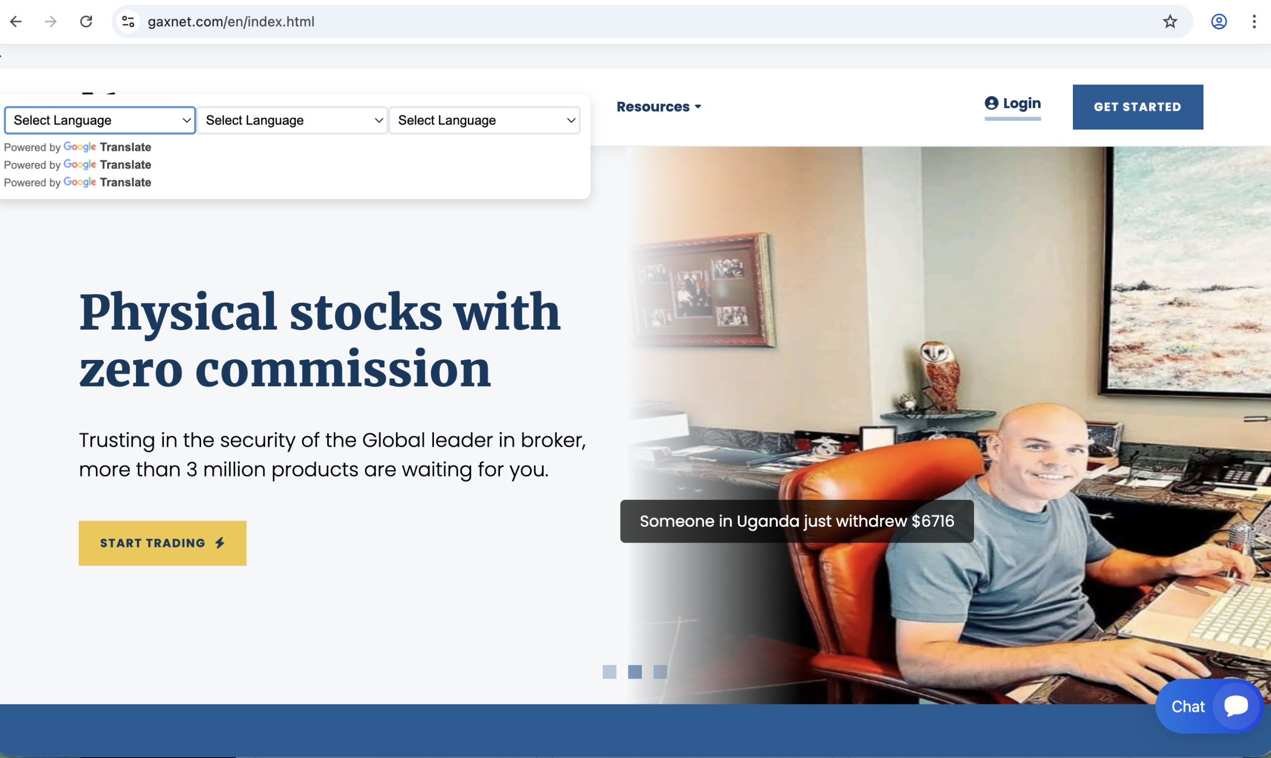 Gaxnet.com platform review summary