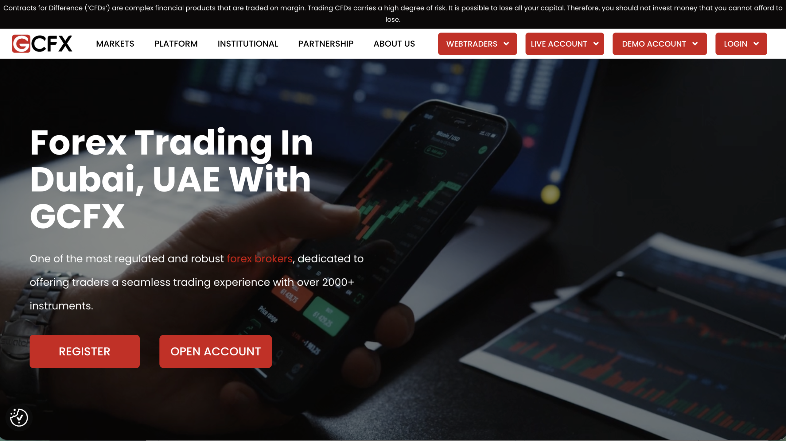 GCFX24.com platform review summary