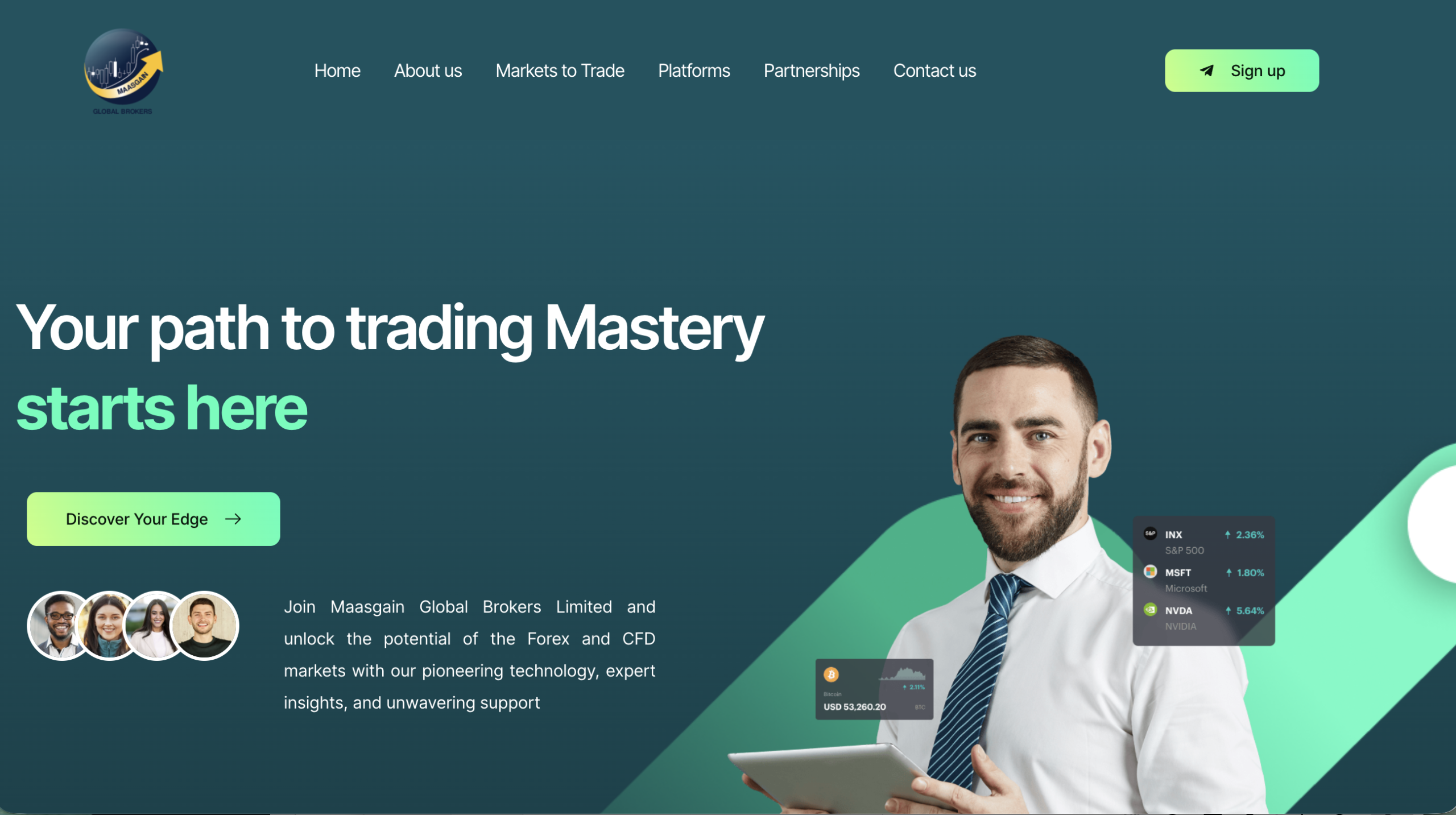 MassGainGlobal Overview of the MassGainGlobal trading platform