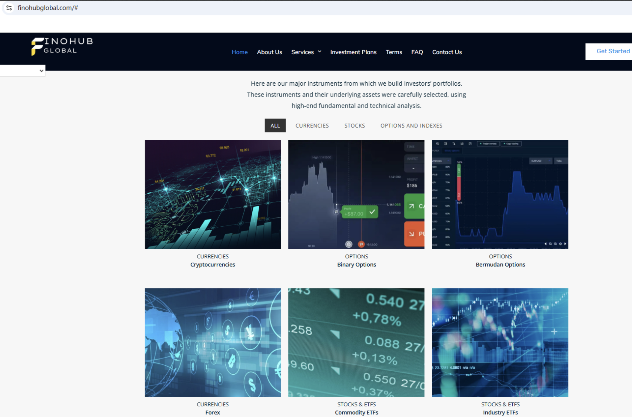 Finohubglobal.com trading platform review insights.