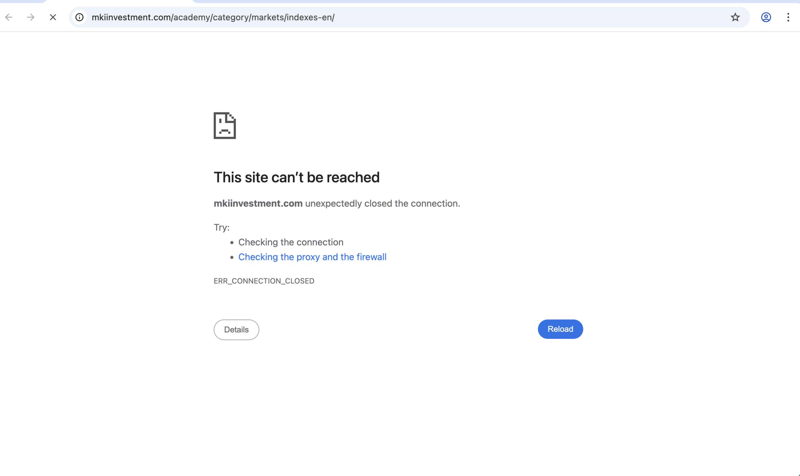 Warning about the risks associated with Mkiinvestment.com.