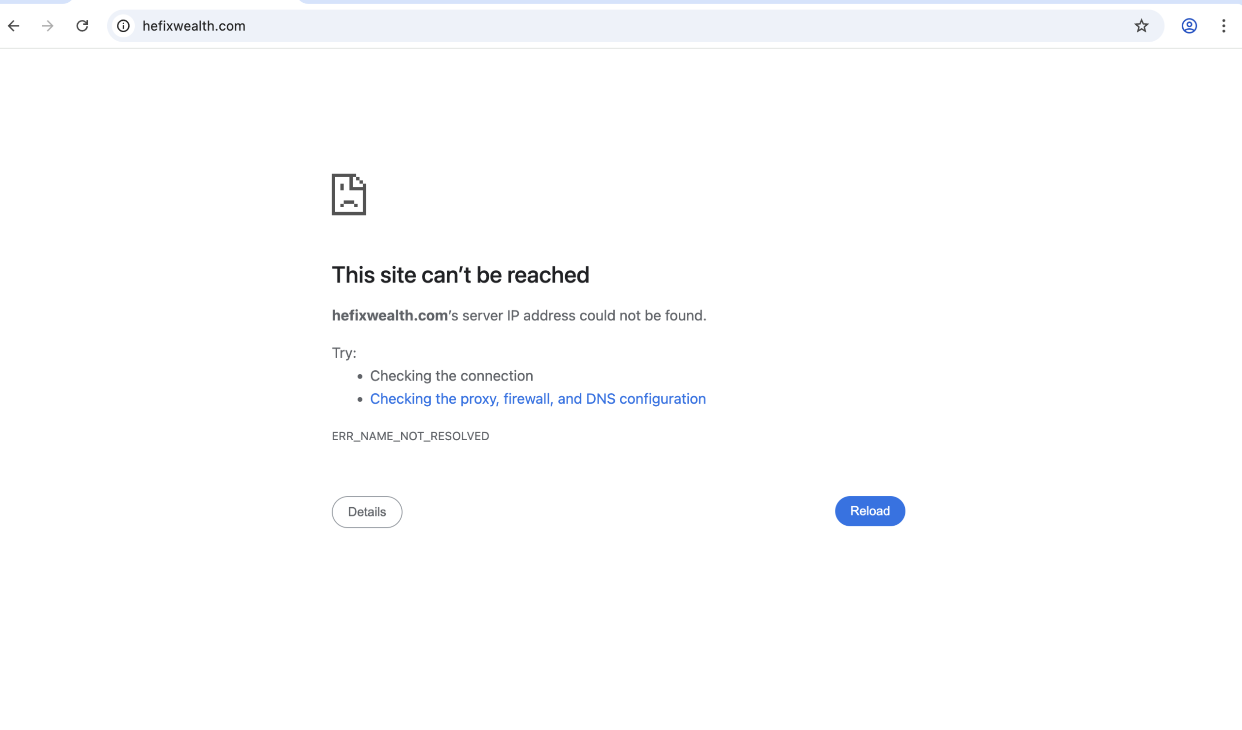 Hefix Wealth platform overview