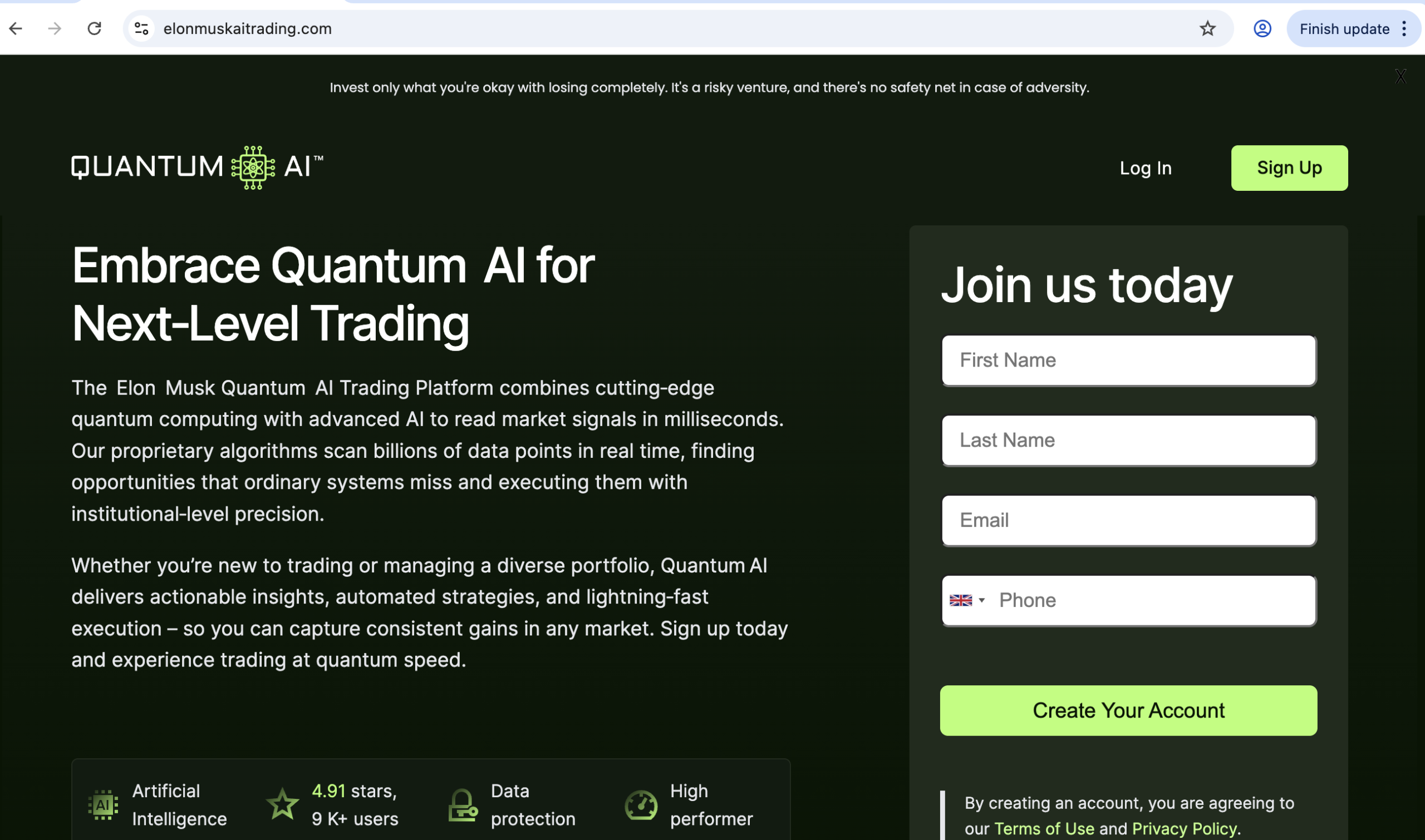 ElonMuskAITrading.com ElonMuskAITrading.com platform review