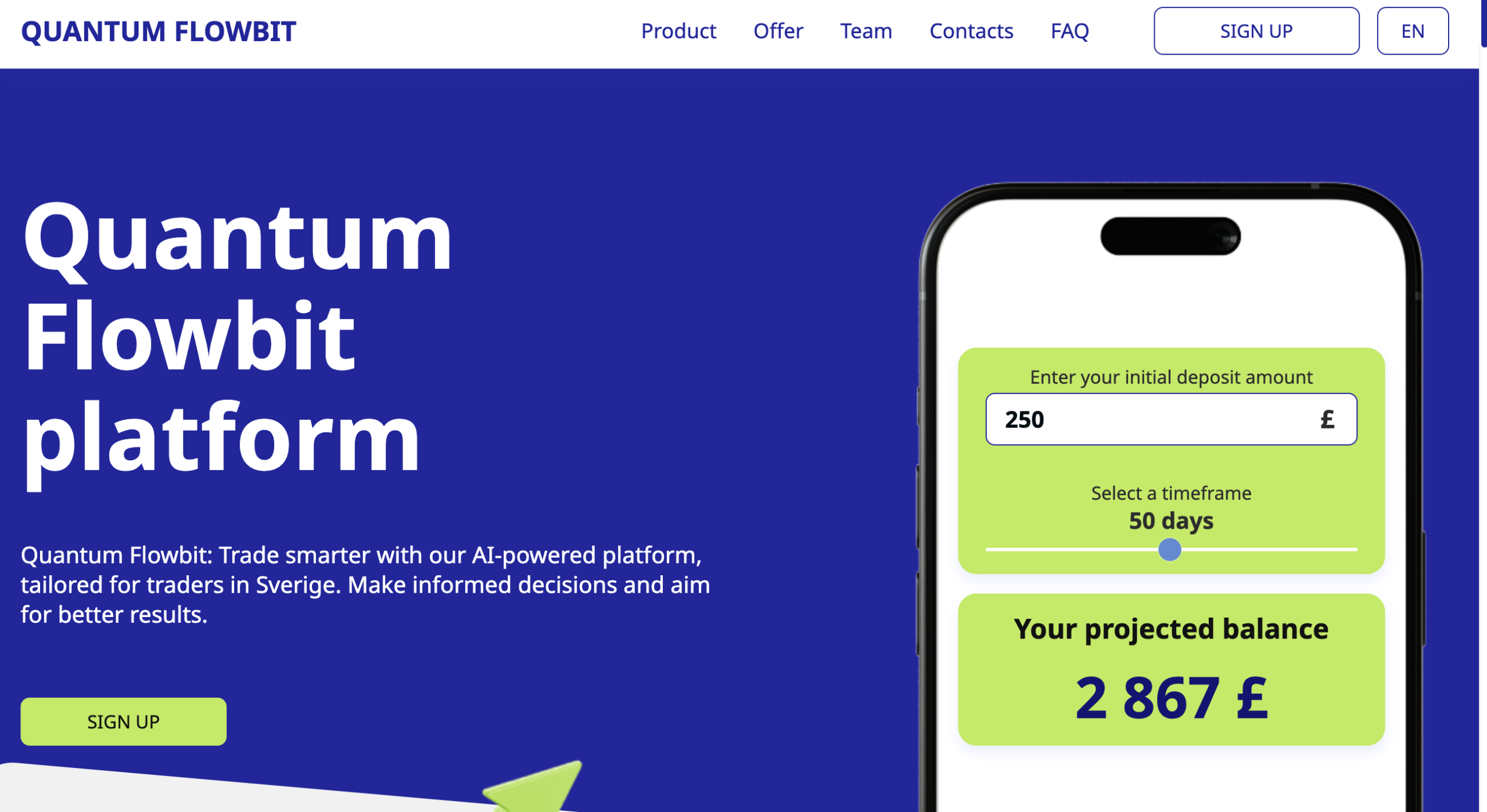 Quantum-Flowbit.com platform overview image
