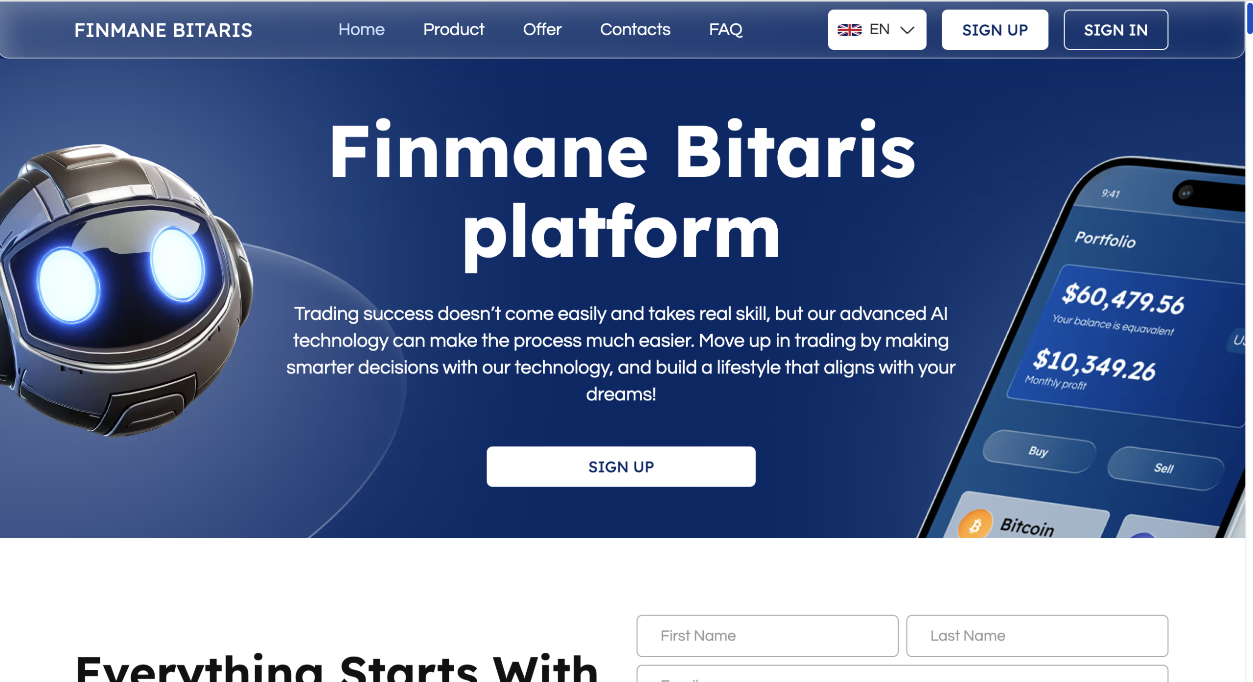 Finmane-Bitaris Finmane-Bitaris platform review graphic