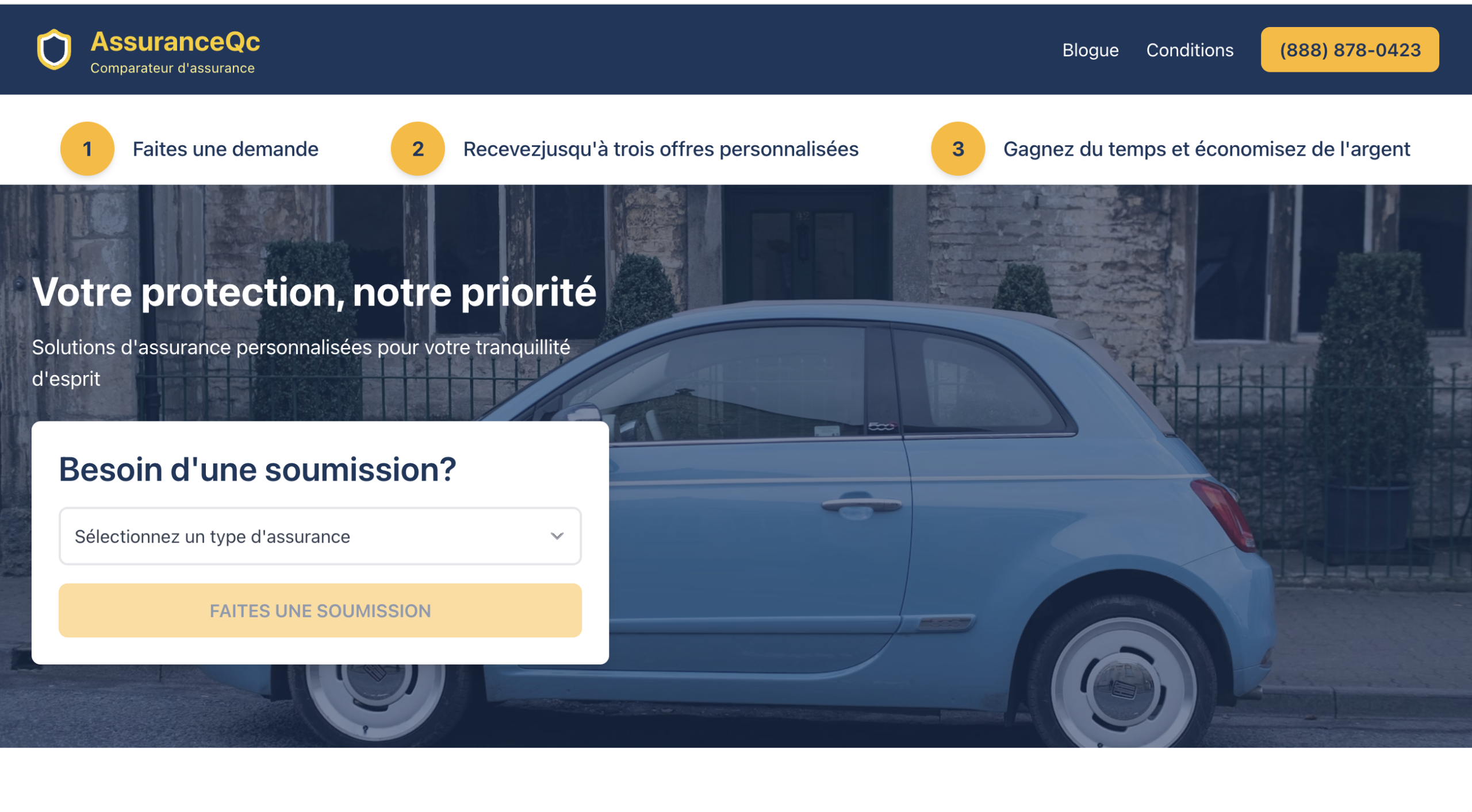 Review of assuranceqc.ca's services and practices.