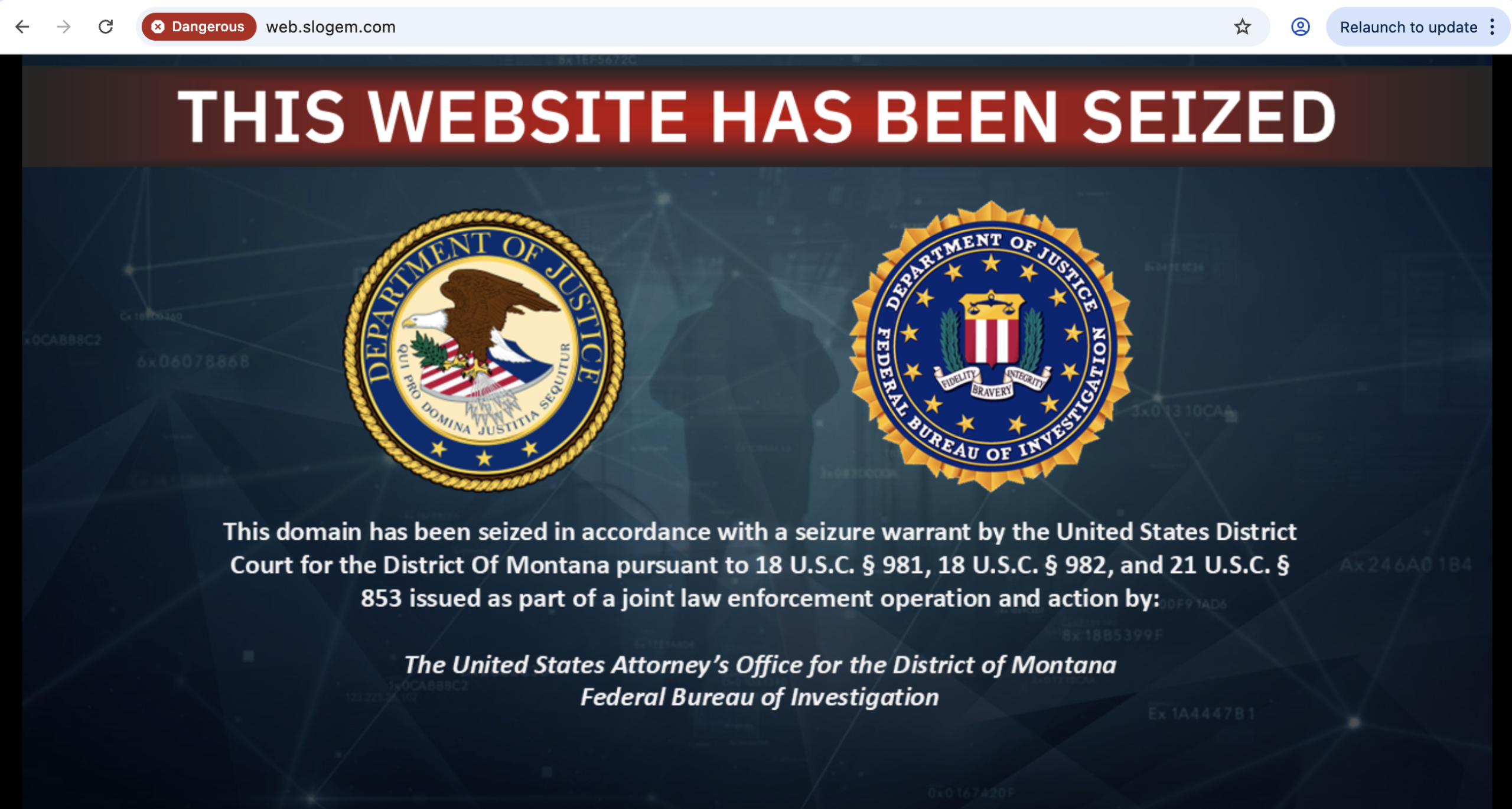 Web.slogem.com review highlighting red flags and risks.