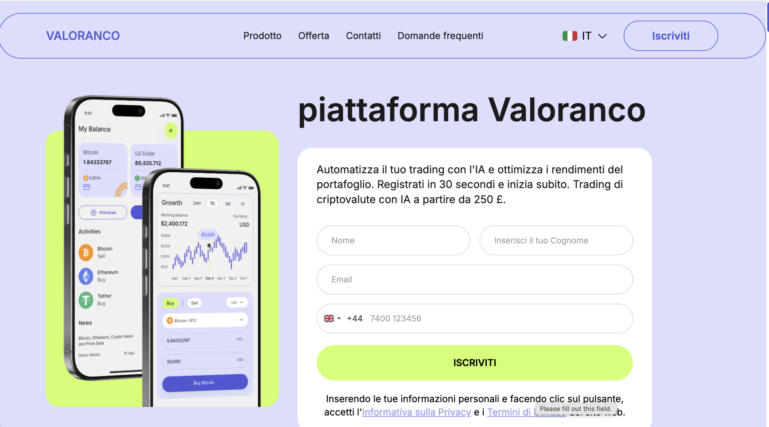 In-depth review of Valoranco.com, focusing on its operations, user feedback, and critical considerations for potential investors.