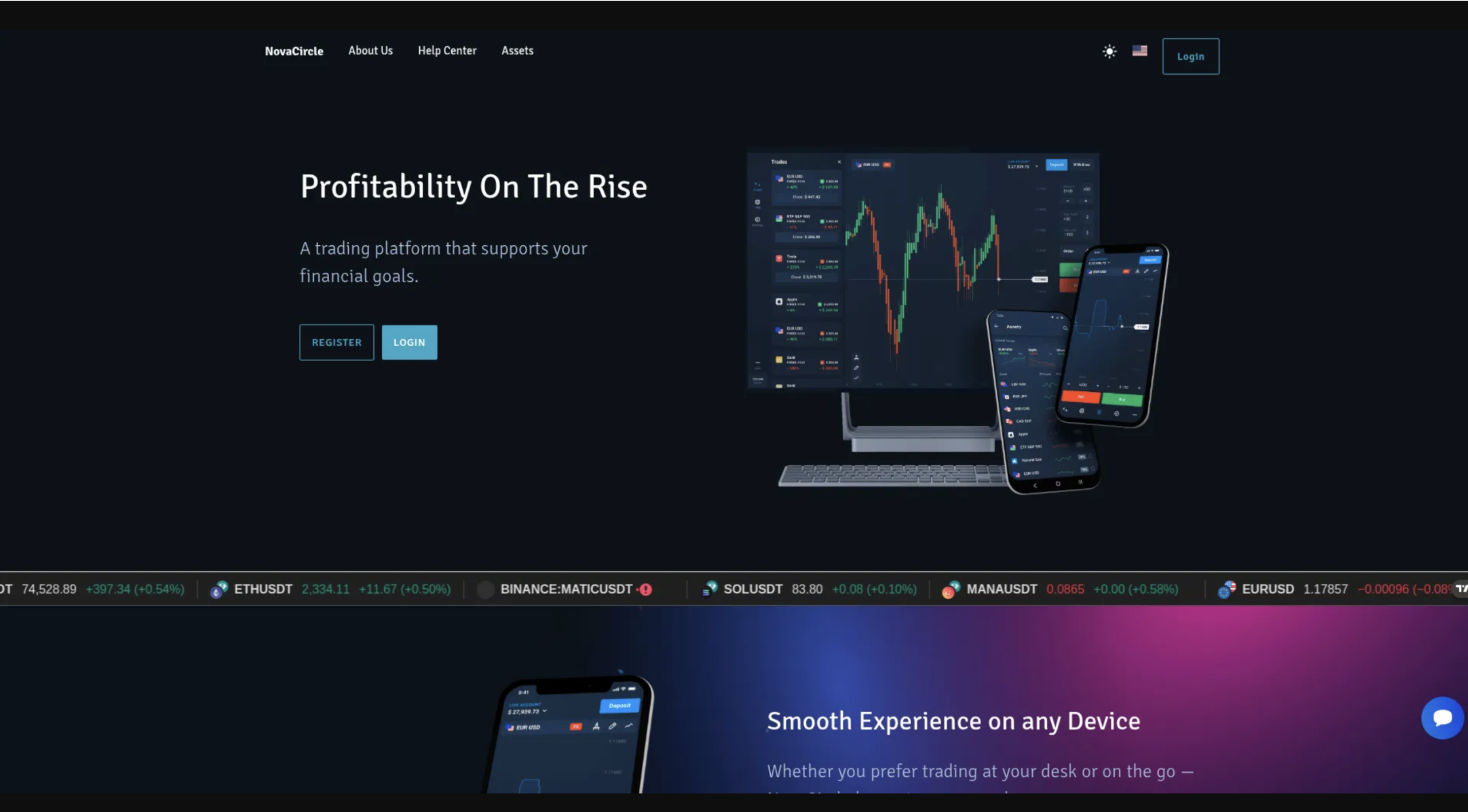 Image illustrating the warning signs associated with Novacircle.live, highlighting deceptive practices and the importance of cautious investing.