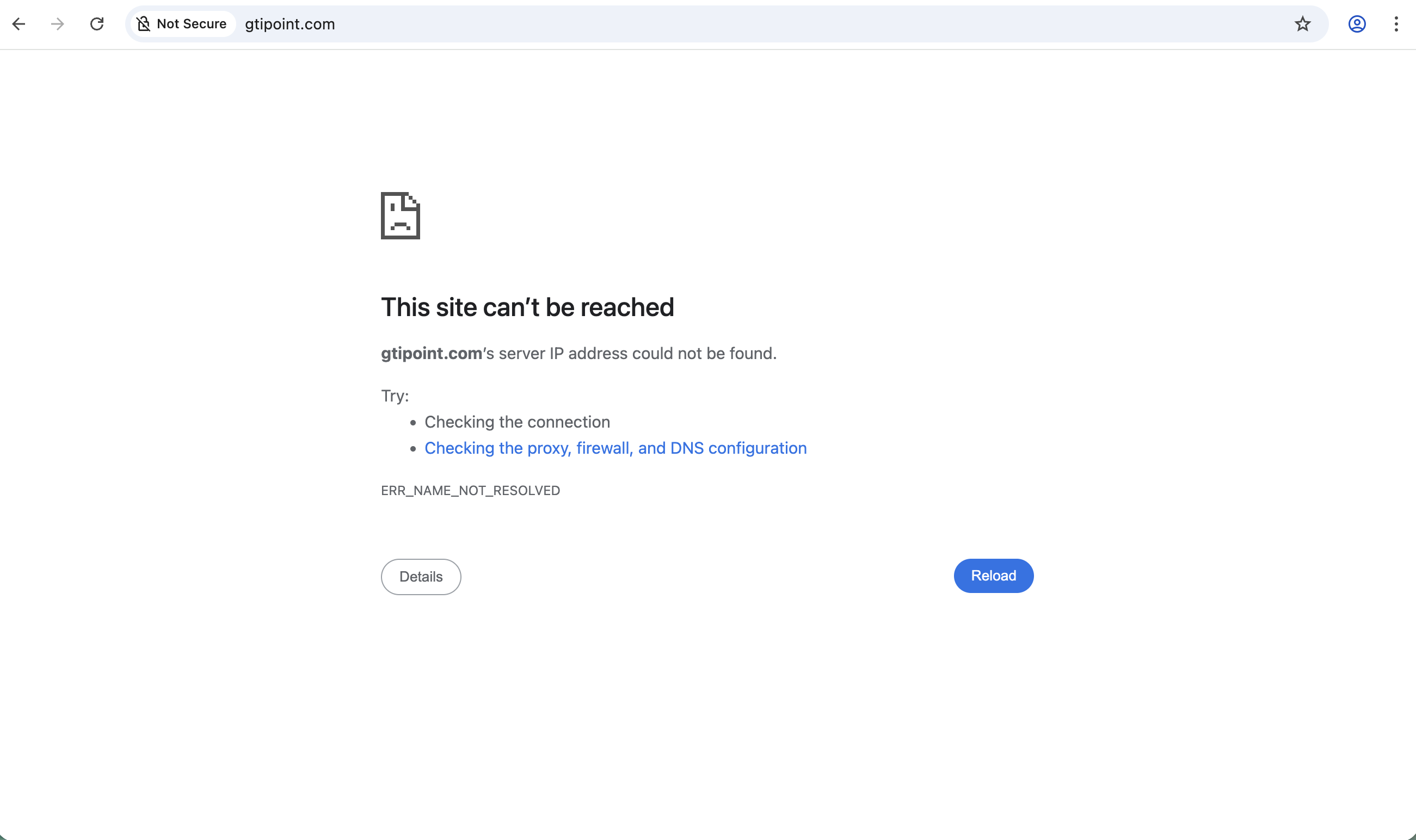 Screenshot of GTIPoint.com homepage showing investment plans and website layout with warning signs visible to users.