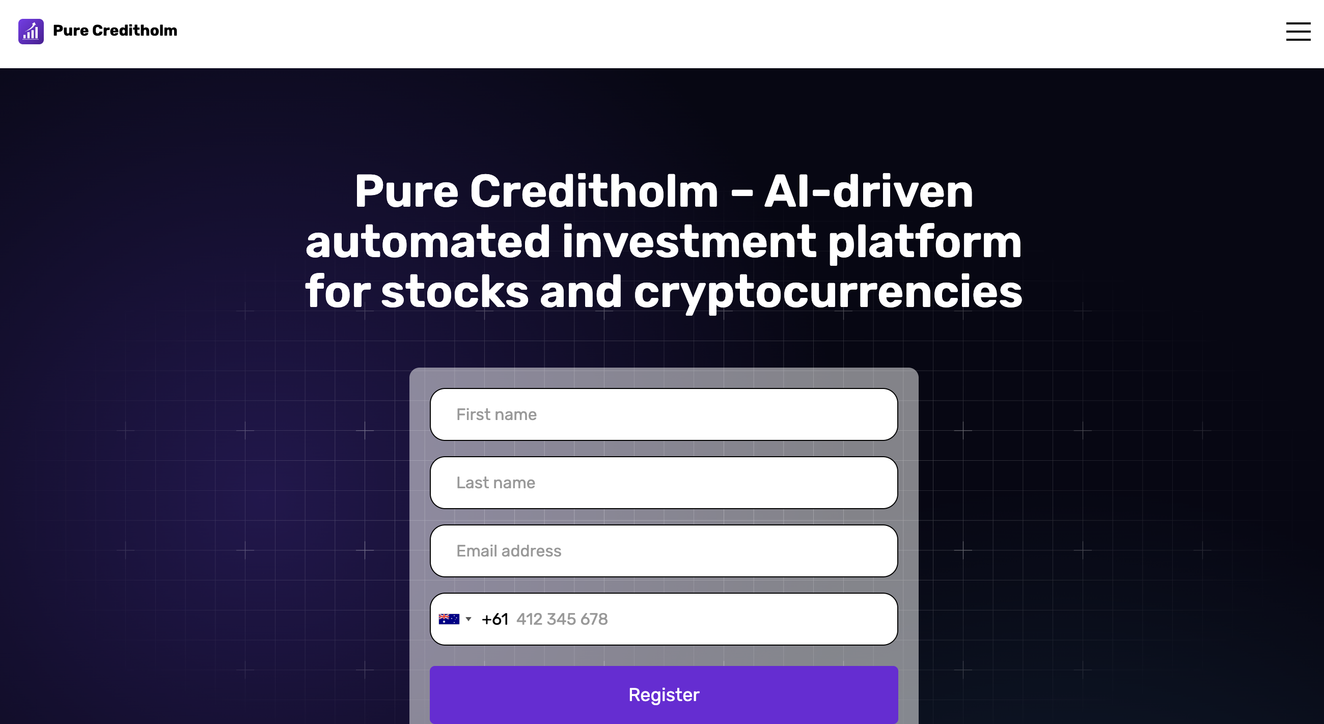 An in-depth analysis of PureCreditHolm, highlighting its operations, red flags, and investment cautions for potential users.