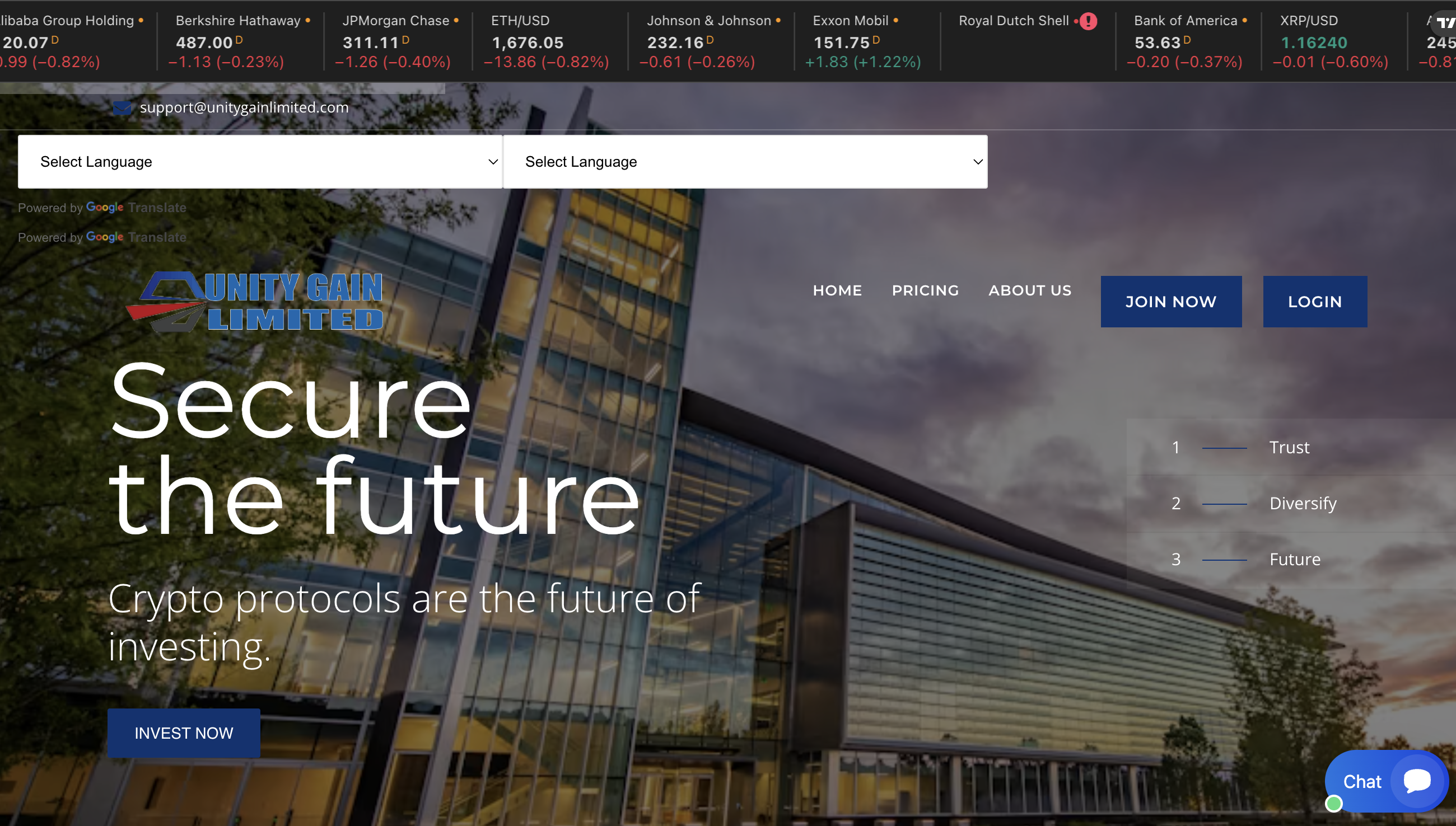 Illustration representing UnityGainLimited.com review highlighting platform overview, user concerns, and investment evaluation.