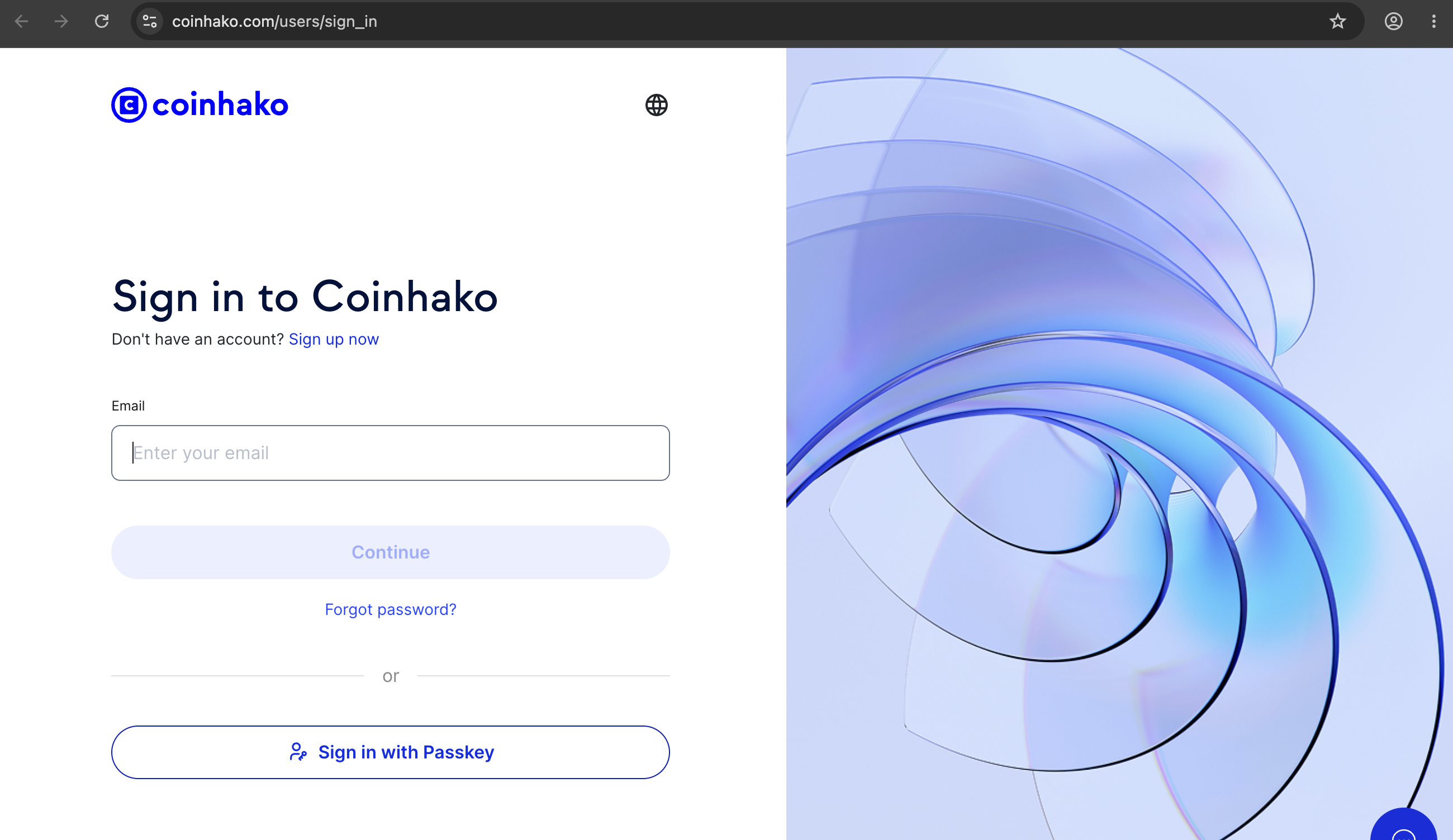 Coinhako Pro Screenshot of a fake Coinhako Pro login page showing a warning message, misleading URL, and fields for email and password.