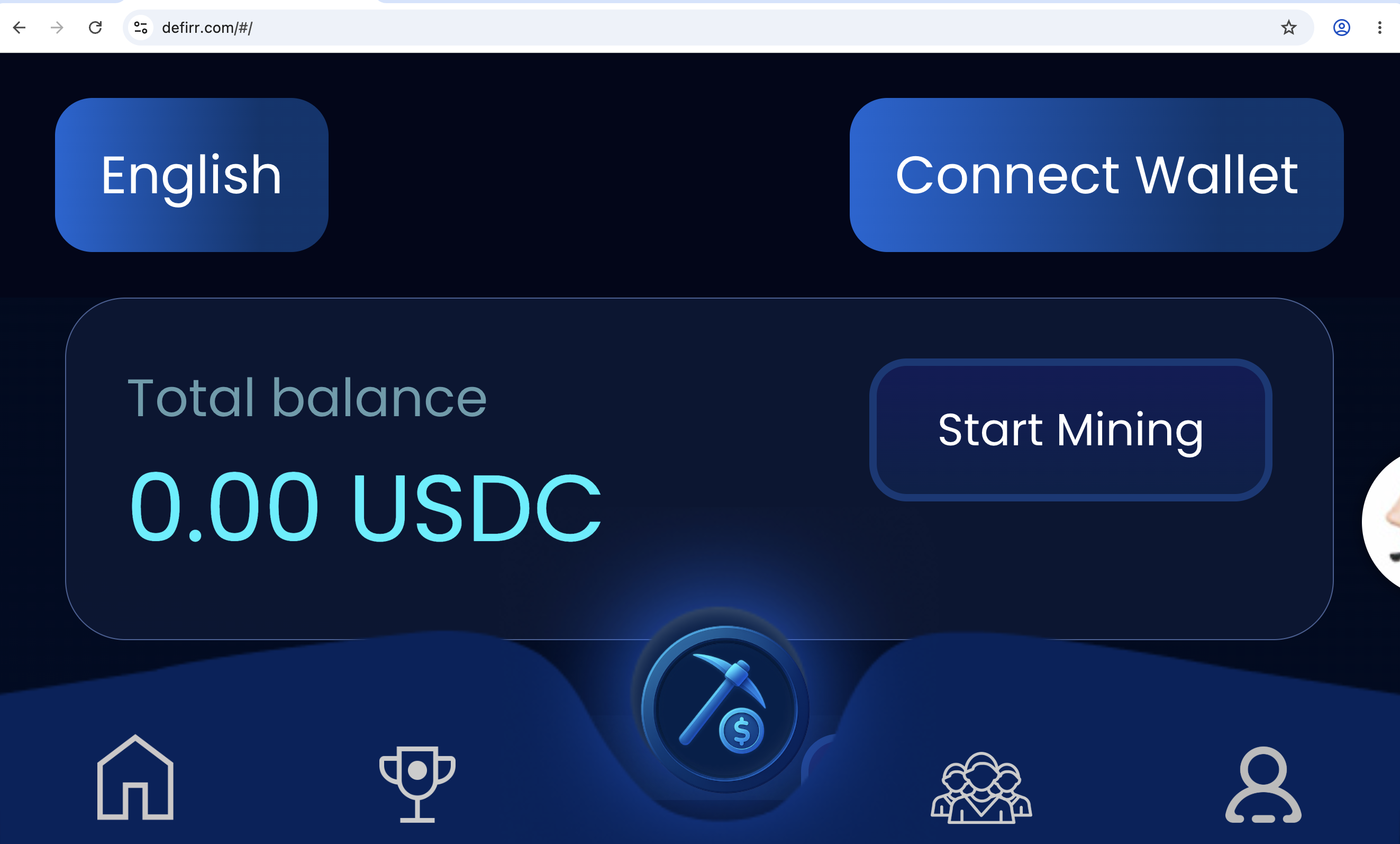 DefiRR.com Security risks warning for DefiRR.com unlicensed platform