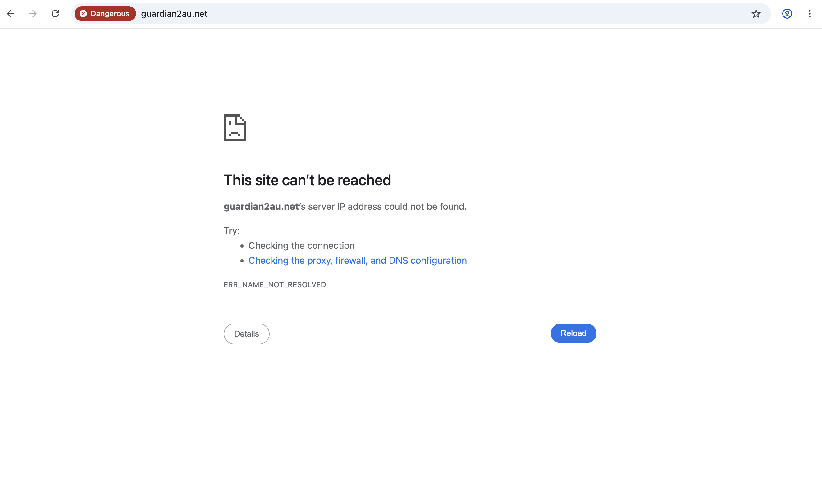 User review interface on Guardian2au.net with negative feedback