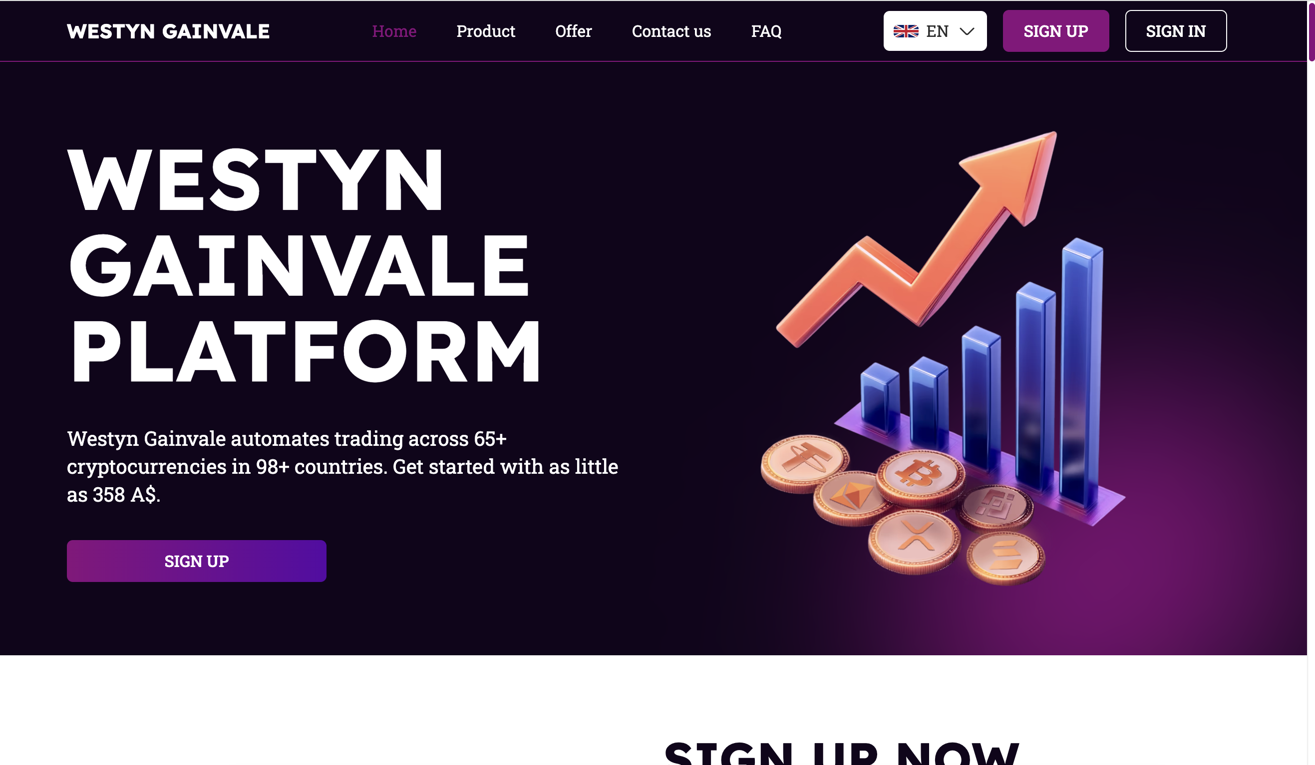 Westyn Gainvale Regulatory Compliance Warning