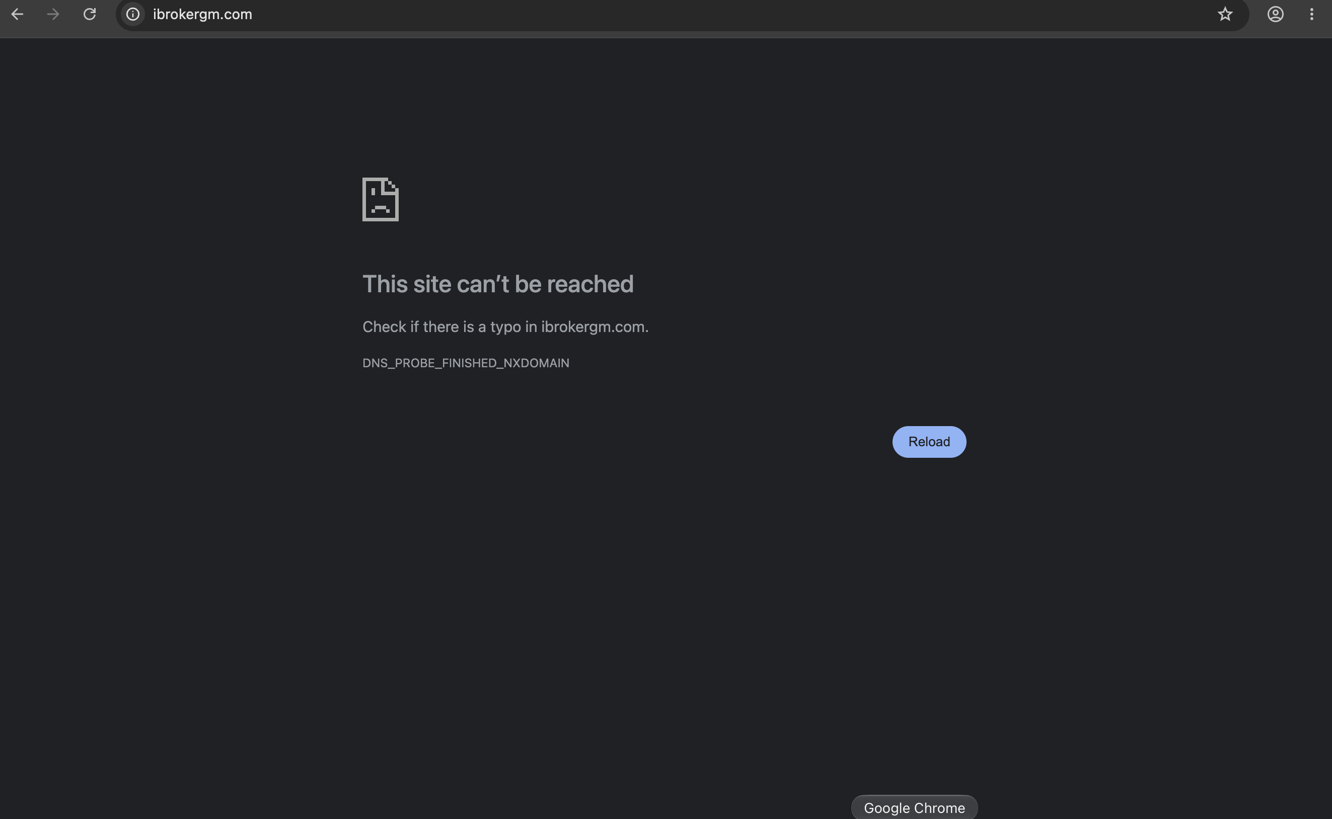 iBrokerGM.com website screenshot